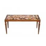 Italian able with polychrome marble top, Luigi XVI
