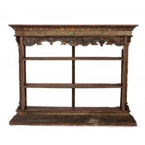 Italian Louis XVI painted bookcase