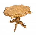 Centre de table italien Louis XVI doré