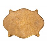 Centre de table italien Louis XVI doré