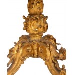 Centre de table italien Louis XVI doré