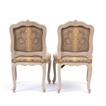 PIERRE LEDUC ( circa 1685 - june 25, 1765 ), A pair of French Louis XV Armchairs
