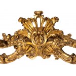 Italian Louis XV gilded console table