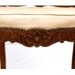 Groupe de quatre fauteuils Regency français