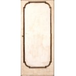 Three lacquered and painted Italian doors, Louis XVI