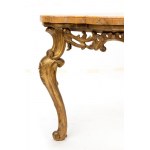 Italian console table with marble top, Louis XVI
