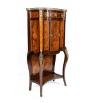 French Napoleon III° inlaid cabinet