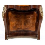 French Napoleon III° inlaid cabinet