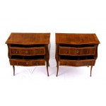 A pair of Italian Louis XVI chest of drawers