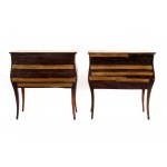 A pair of Italian Louis XVI chest of drawers