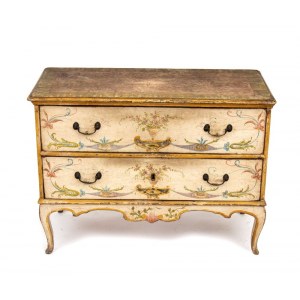 Commode italienne laquée, Louis XVI
