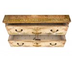 Commode italienne laquée, Louis XVI