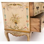 Commode italienne laquée, Louis XVI