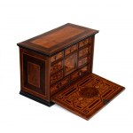 German countertop coin cabinet