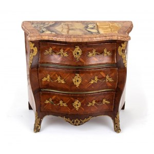 Swedish Rococo Louis XV dresser