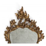 Coppia di specchi dorati italiani, Luigi XV