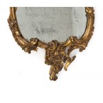 Coppia di specchi dorati italiani, Luigi XV