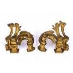 A pair of French Chernet in gilded bronze, Louis XVI
