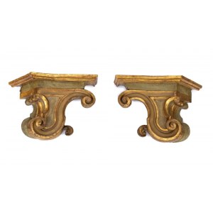 A air of Italian Louis XVI wall consoles