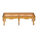 Italian Louis XVI gilded bench