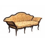 Italian boat-shaped sofa, Louis XV