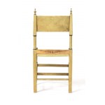 Group of six italian lacquered chairs