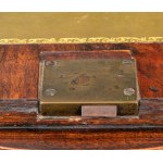 Dutch walnut writing desk flap, Louis XVI