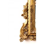 Miroir doré Louis XVI