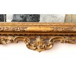 Miroir doré Louis XVI