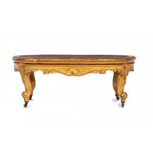 Italian Louis XVI gilded pew