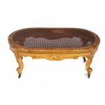 Italian Louis XVI gilded pew