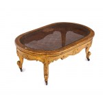 Italian Louis XVI gilded pew