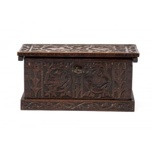 Italian miniature presentation chest, Louis XIV