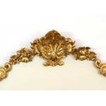 italian Louis XVI gilded headboard