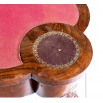 English Georgian gaming table