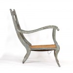 Fauteuil italien laqué, Luigi XVI