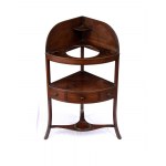 English Georgian angular dressing table
