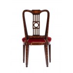 Dutch inlaid chair, Louis XVI chair