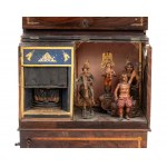 Mobile music box with automatons