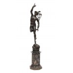 Italian bronze sculpture depicting Hermes