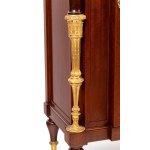 French mahogany cabinet in Louis XVI style