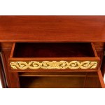 French mahogany cabinet in Louis XVI style