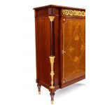 French mahogany cabinet in Louis XVI style