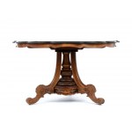 English Victorian inlaid sail table