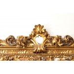 Italian carved wooden mirror