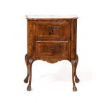 Paire de tables de chevet italiennes