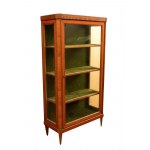 French inlaid showcase