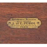 J &amp; E PEROL, table d'appoint française