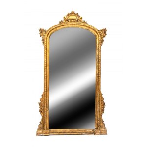 Miroir doré Napoléon III