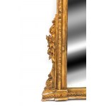 Miroir doré Napoléon III